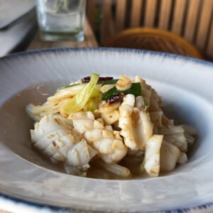 CALAMARES SALTEADOS AL ESTILO COREANO